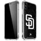 MLB San Diego Padres Dark Wash iPhone XS Max Clear Case